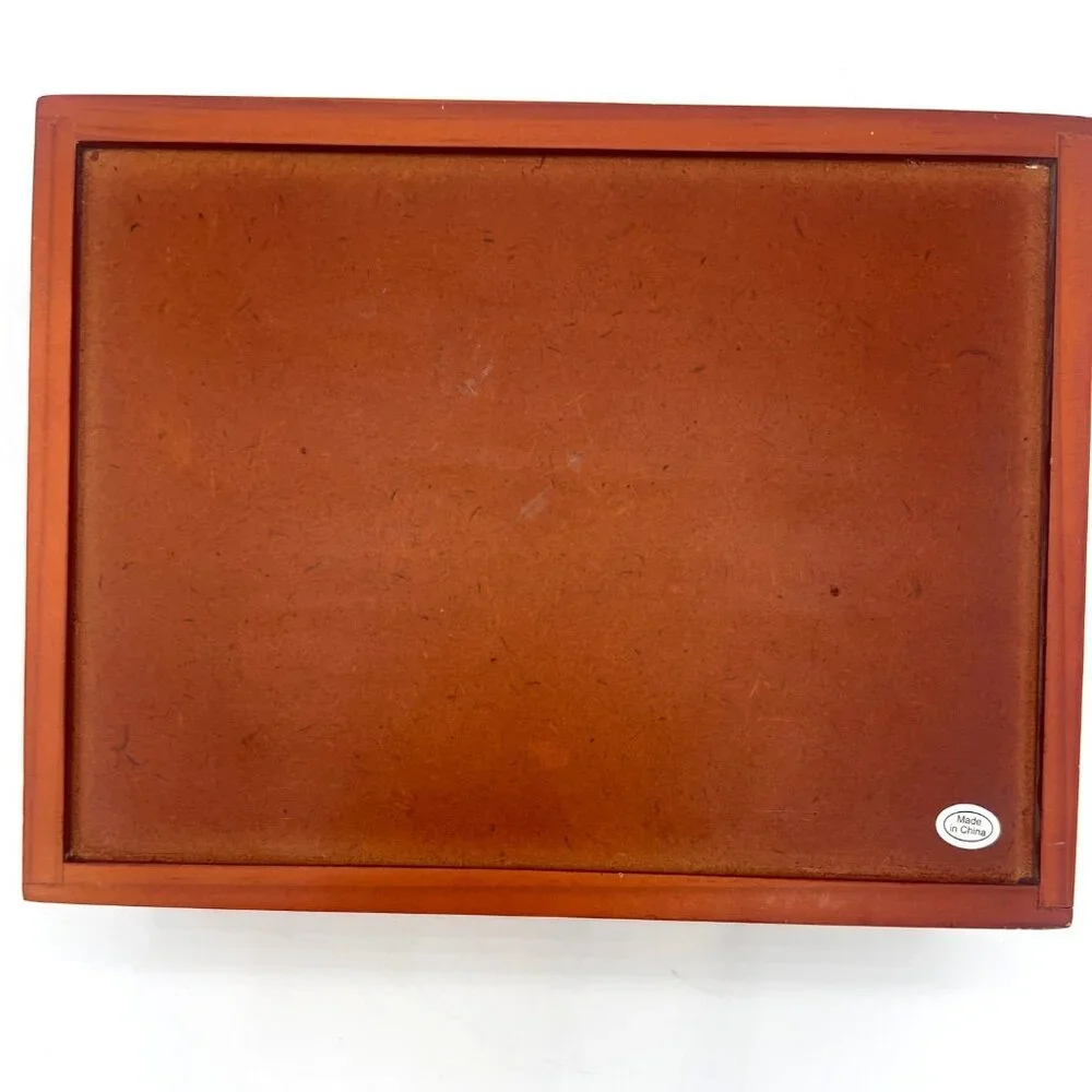 Wooden Box Photo‎ Frame Jewelry Photos Cremation Keepsakes Remembrance